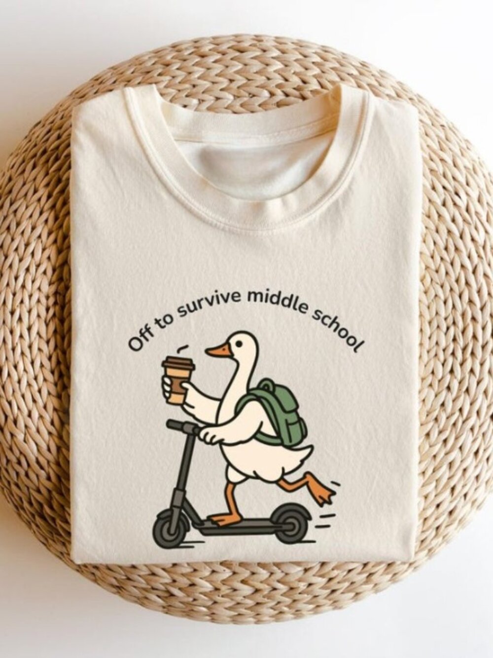 Off to Survive Middle School Shirt Funny Teacher Tee